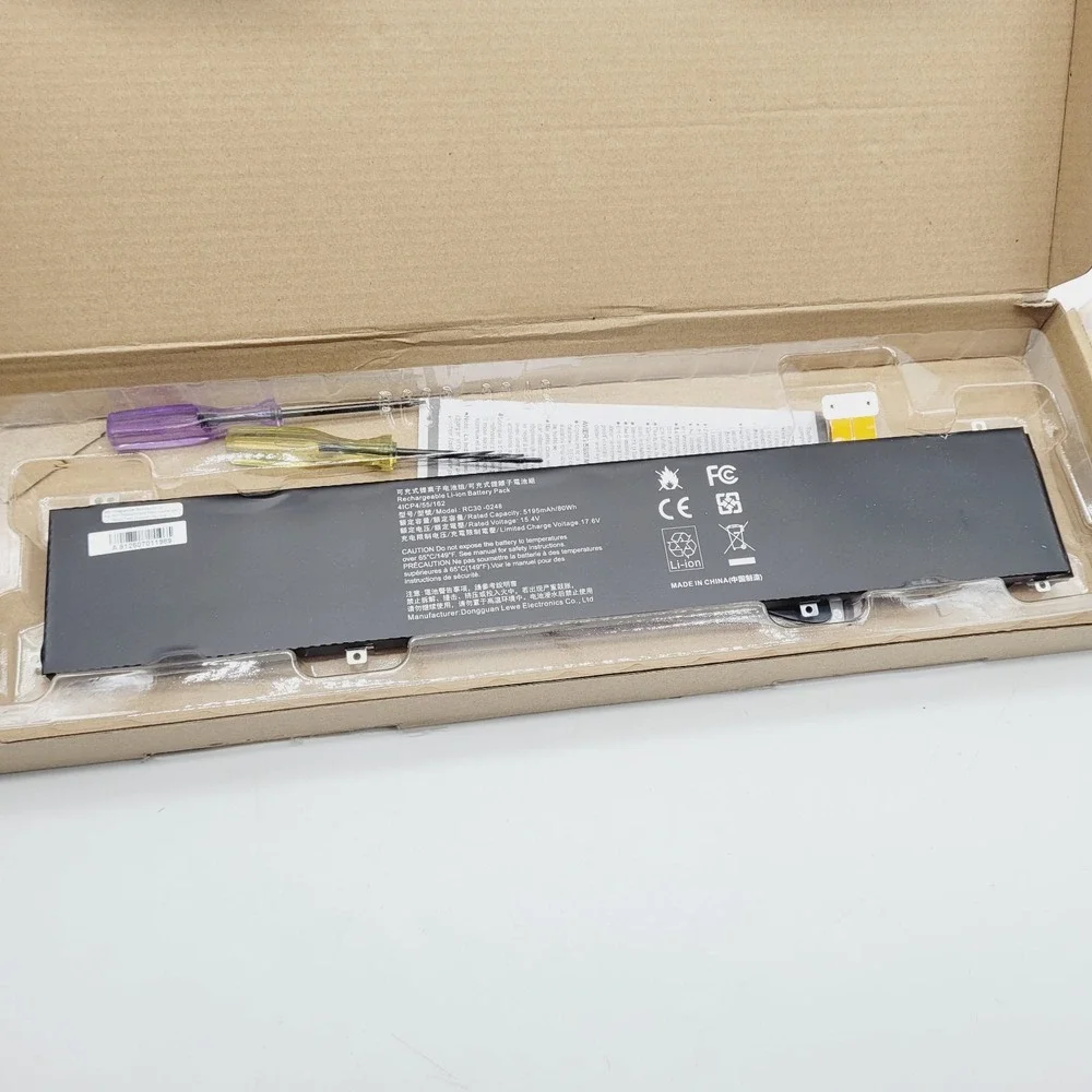 RC30-0248 Battery for Razer Blade 15 Advanced‎ 2018–2021 80Wh 4ICP4/55/162